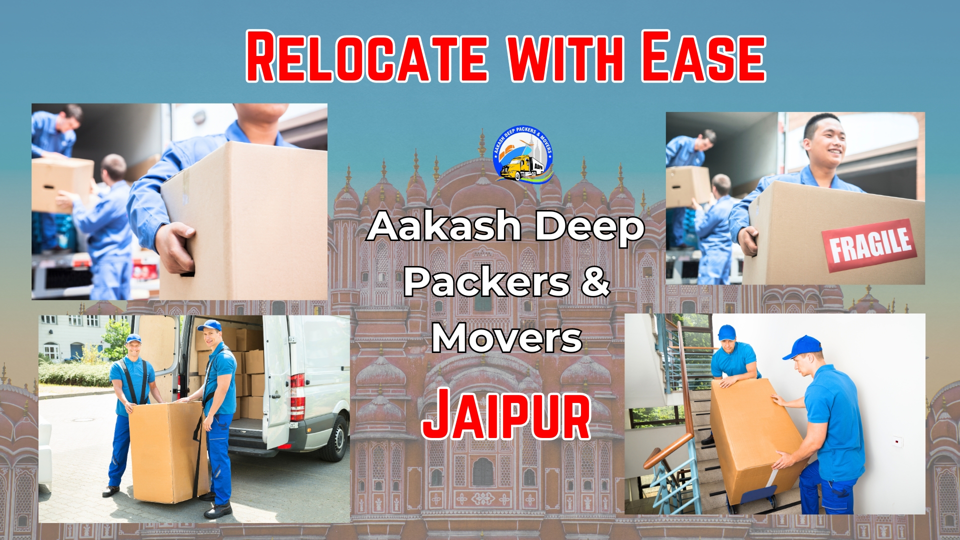 Relocate with Ease: Aakash Deep Packers and Movers in Jaipur