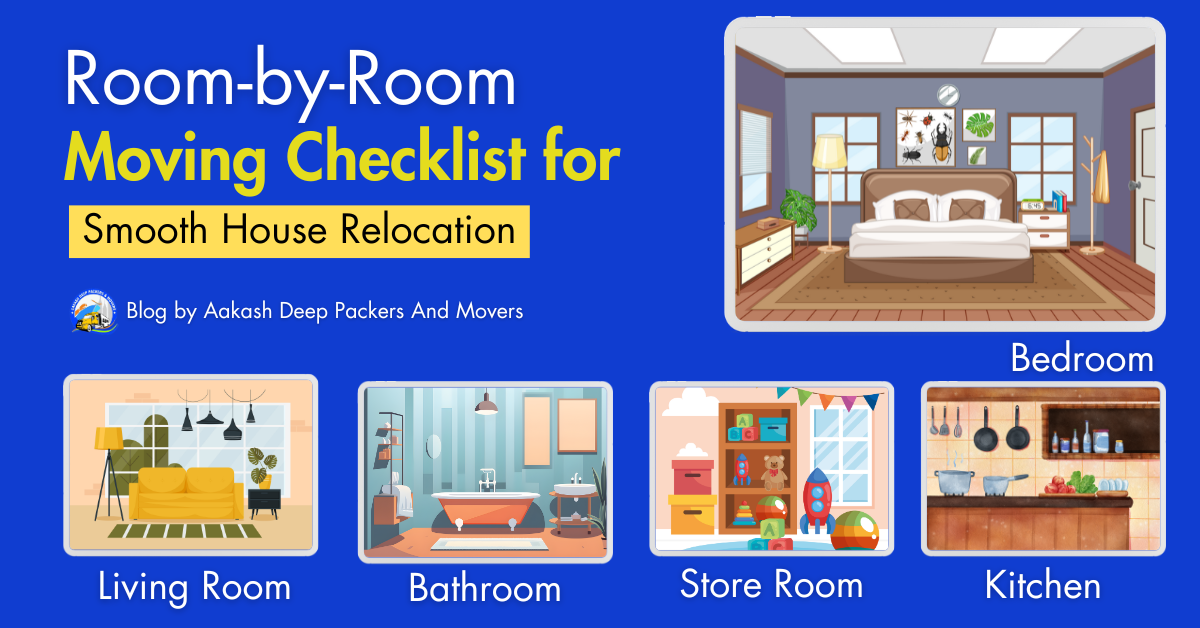 Room-by-Room Moving Checklist for a Smooth House Relocation